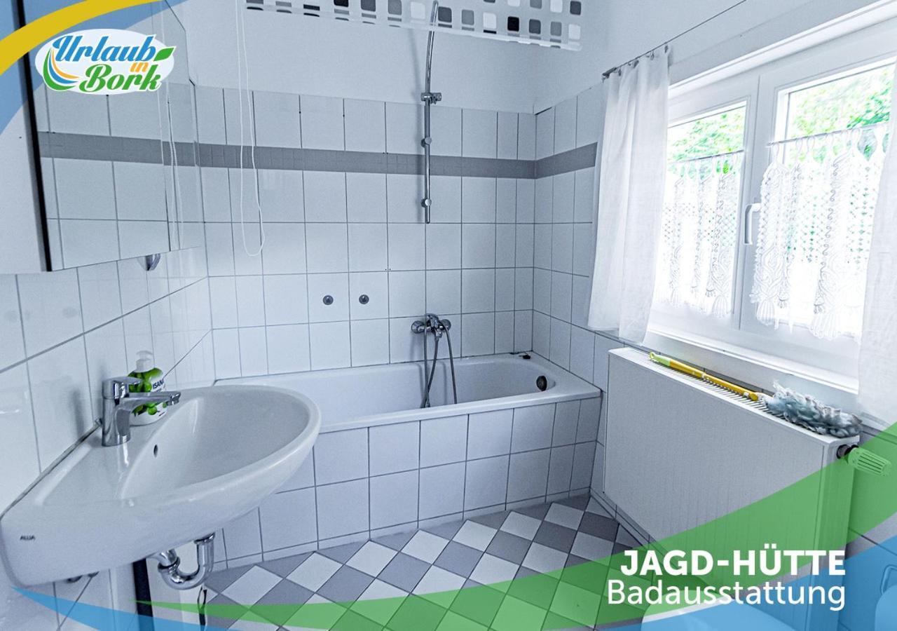 فيلا Jagd-Angler-Holzhaus-Im-Wald-Am-See كيريتز المظهر الخارجي الصورة