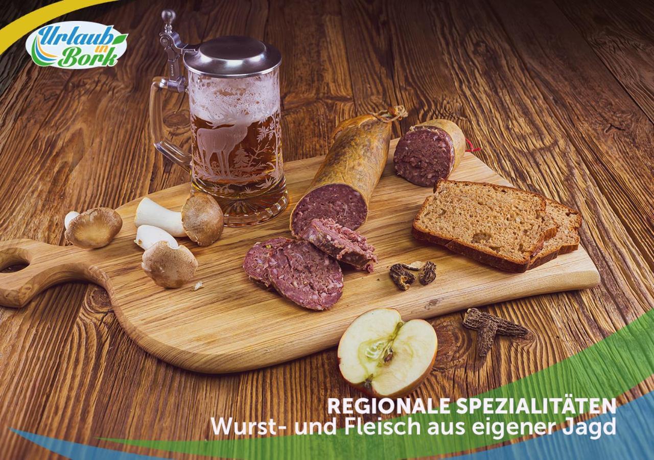 فيلا Jagd-Angler-Holzhaus-Im-Wald-Am-See كيريتز المظهر الخارجي الصورة